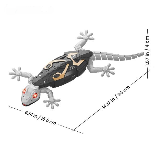 The Gecko That Climbs Walls! – Remote Control Robot Lizard with Glowing Eyes & 360° Adventure Fun