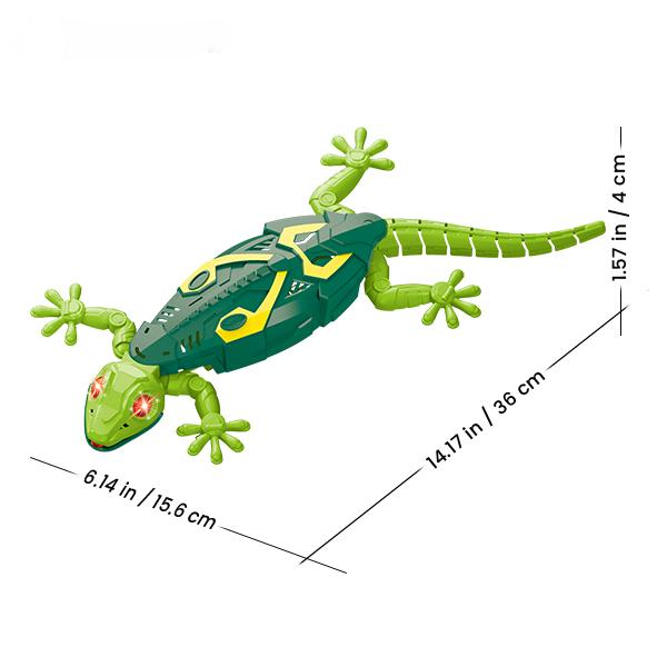 The Gecko That Climbs Walls! – Remote Control Robot Lizard with Glowing Eyes & 360° Adventure Fun